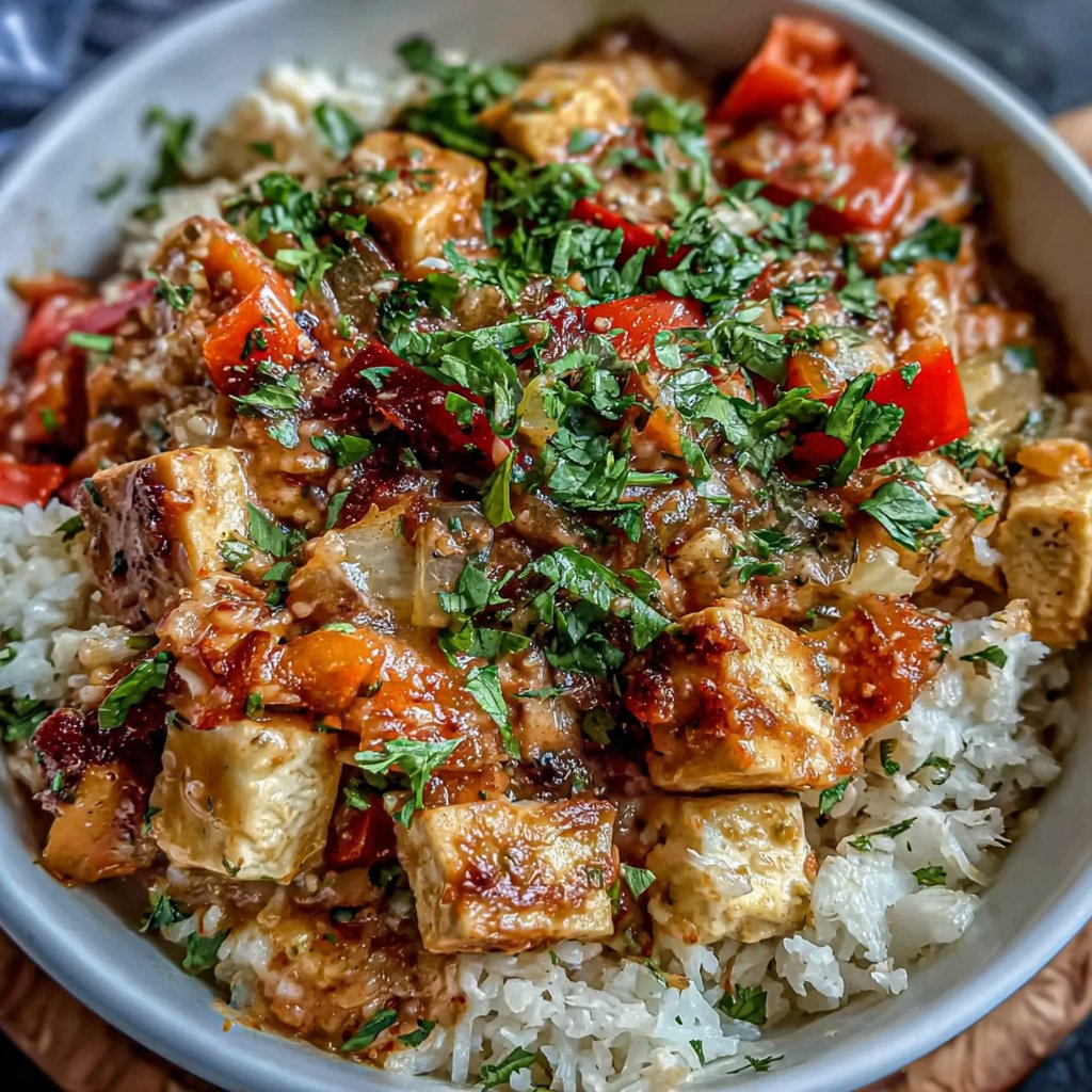 Tofu Coconut Curry Bowl