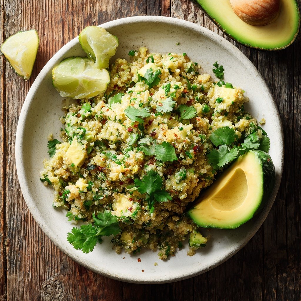 Healthy Avocado Quinoa Salad