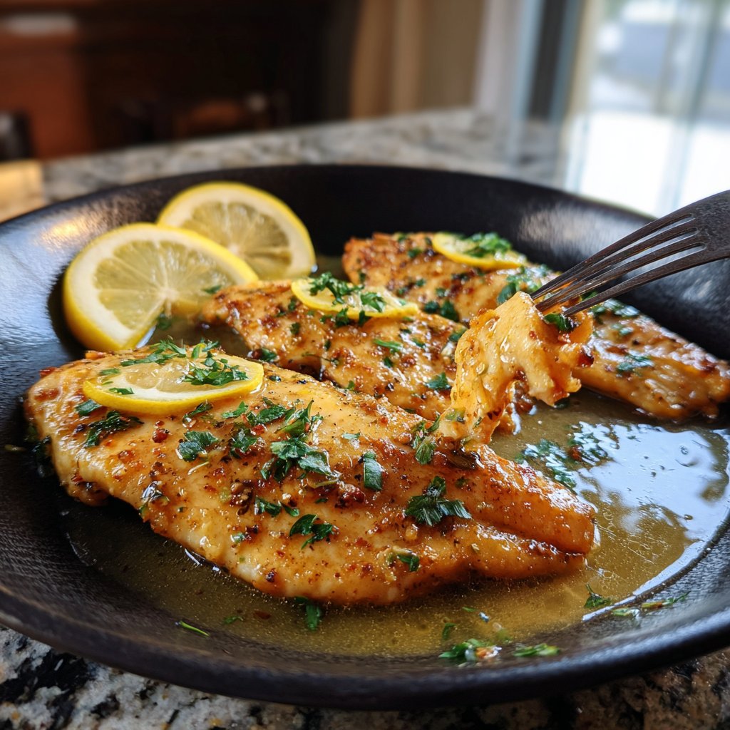 Zesty Lemon Garlic Tilapia