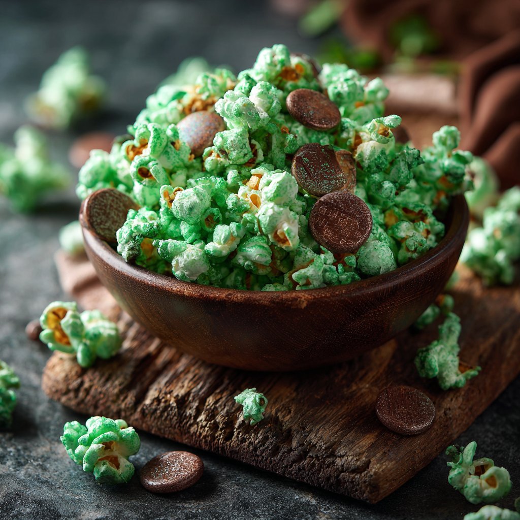 Easy St. Patrick’s Day Popcorn