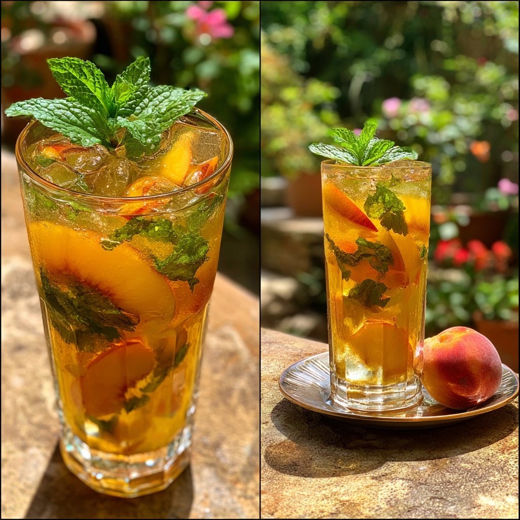 Peachy Green Tea Refresher