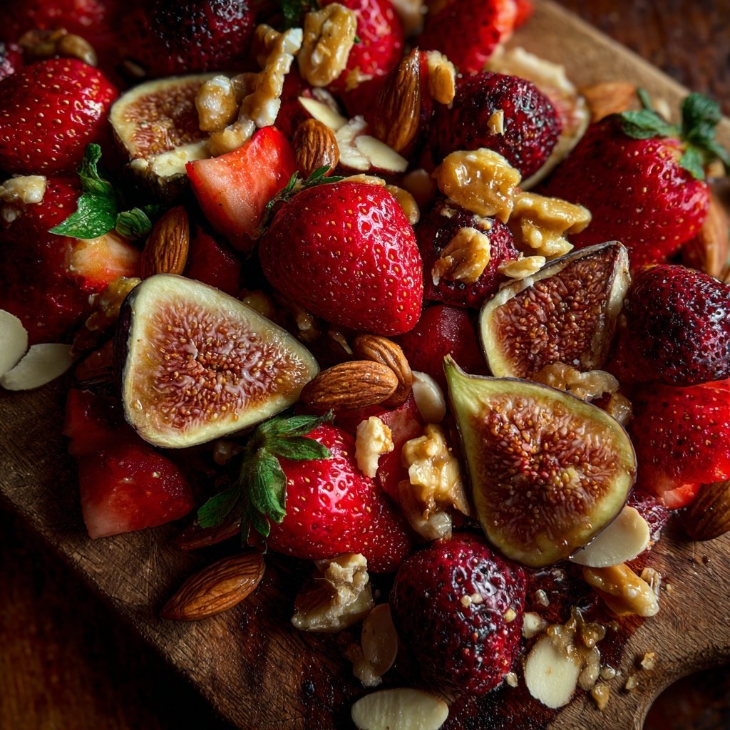 Fresh Fruit and Nut Platter
