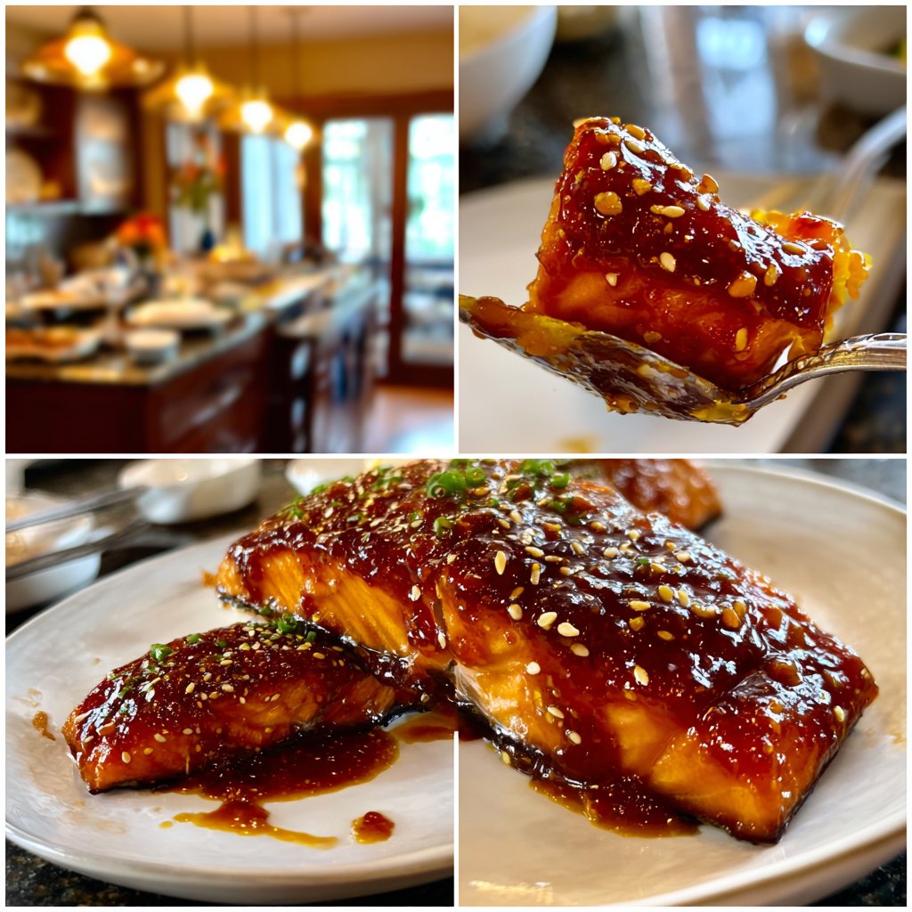 Mango Glazed Salmon Delight