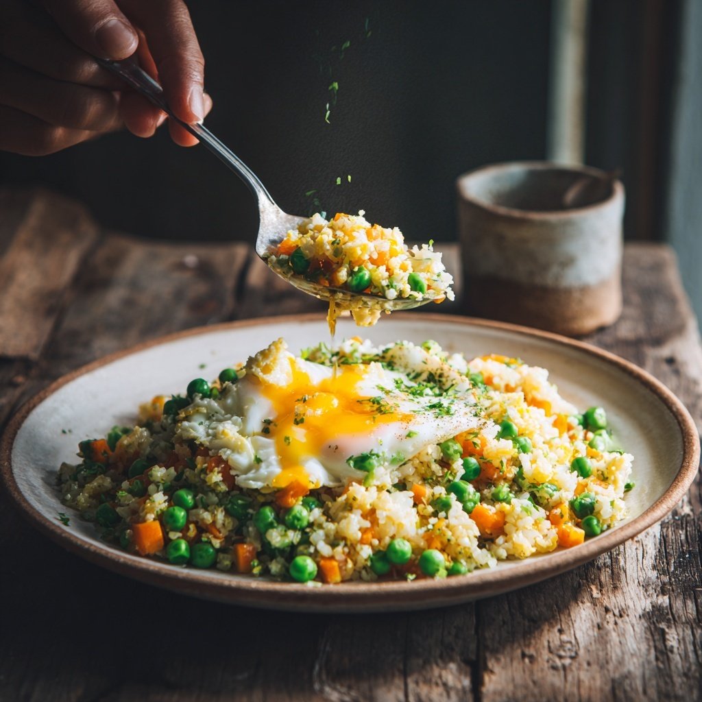 Quick 10 Minute Egg Fried Rice