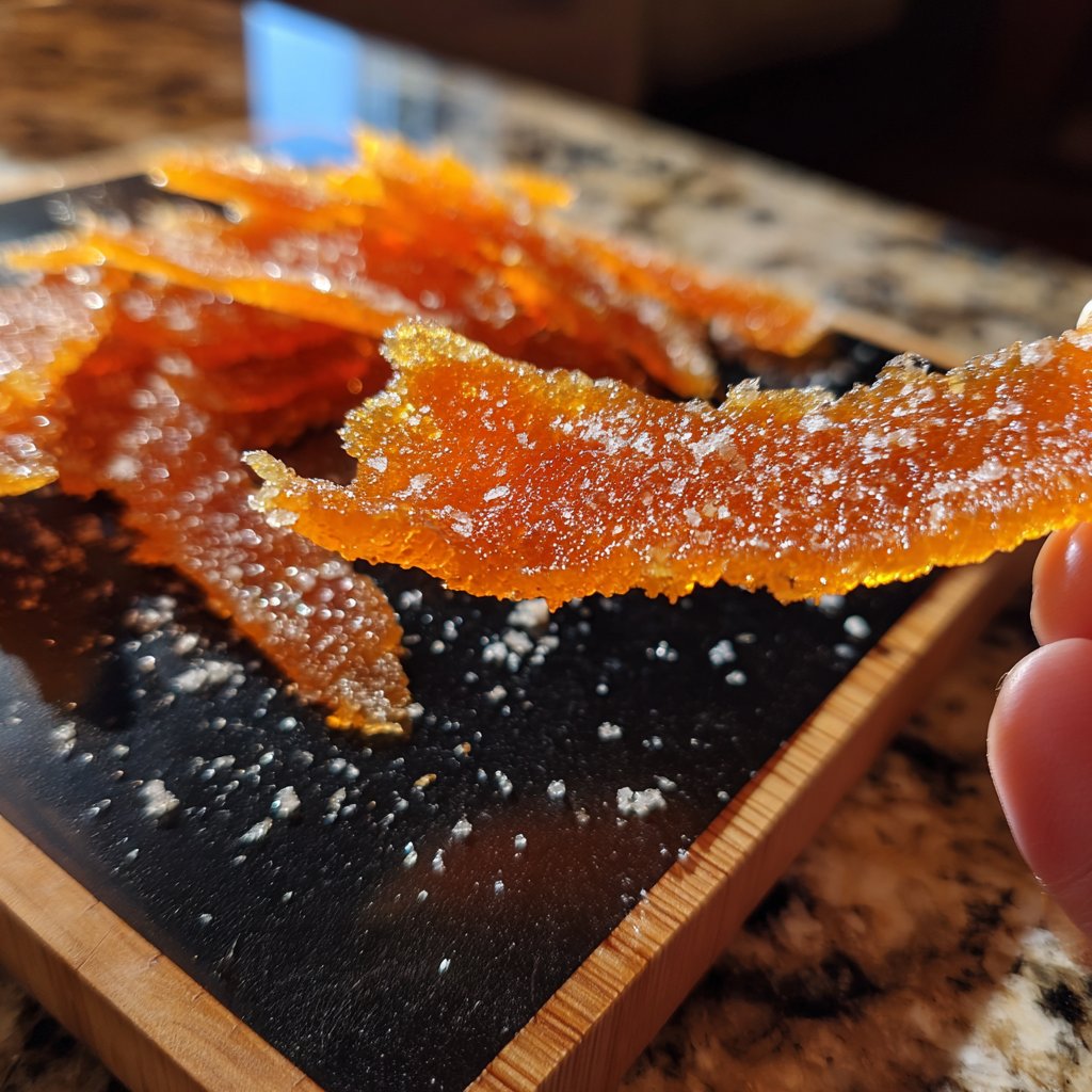Candied Orange Peel for Fruitcakes